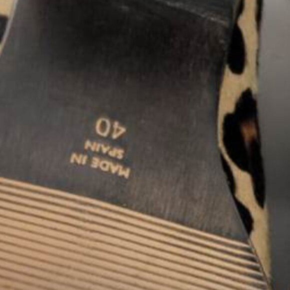 TBA To Be Announced Animal Print Shoes # 150 Size EU 40 (US 9) - Picture 4 of 9